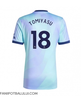 Arsenal Takehiro Tomiyasu #18 Tricou Fotbal Replică 2024-25 Barbati Treilea